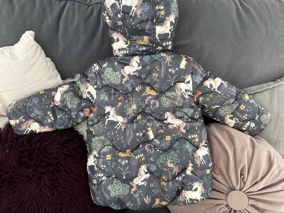 Топло зимно яке Next 80-86см/ 12-18м