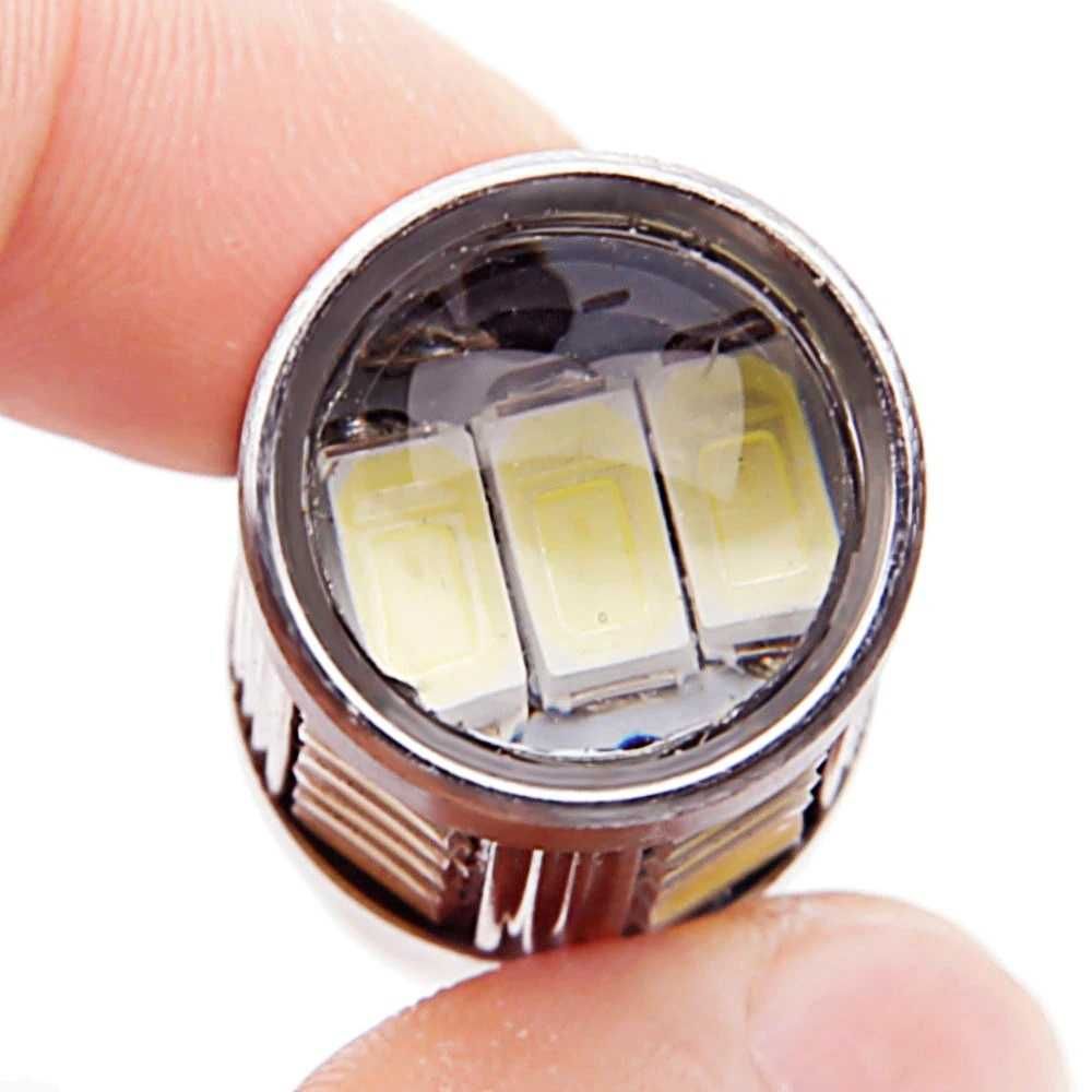 LED Лед Крушки 33 SMD С Лупа BA15S 1156 (P21W) BAU15S 1156 (PY21W) 12V