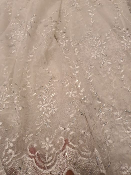 Perdea cu broderie 8m x 1.90m inaltime