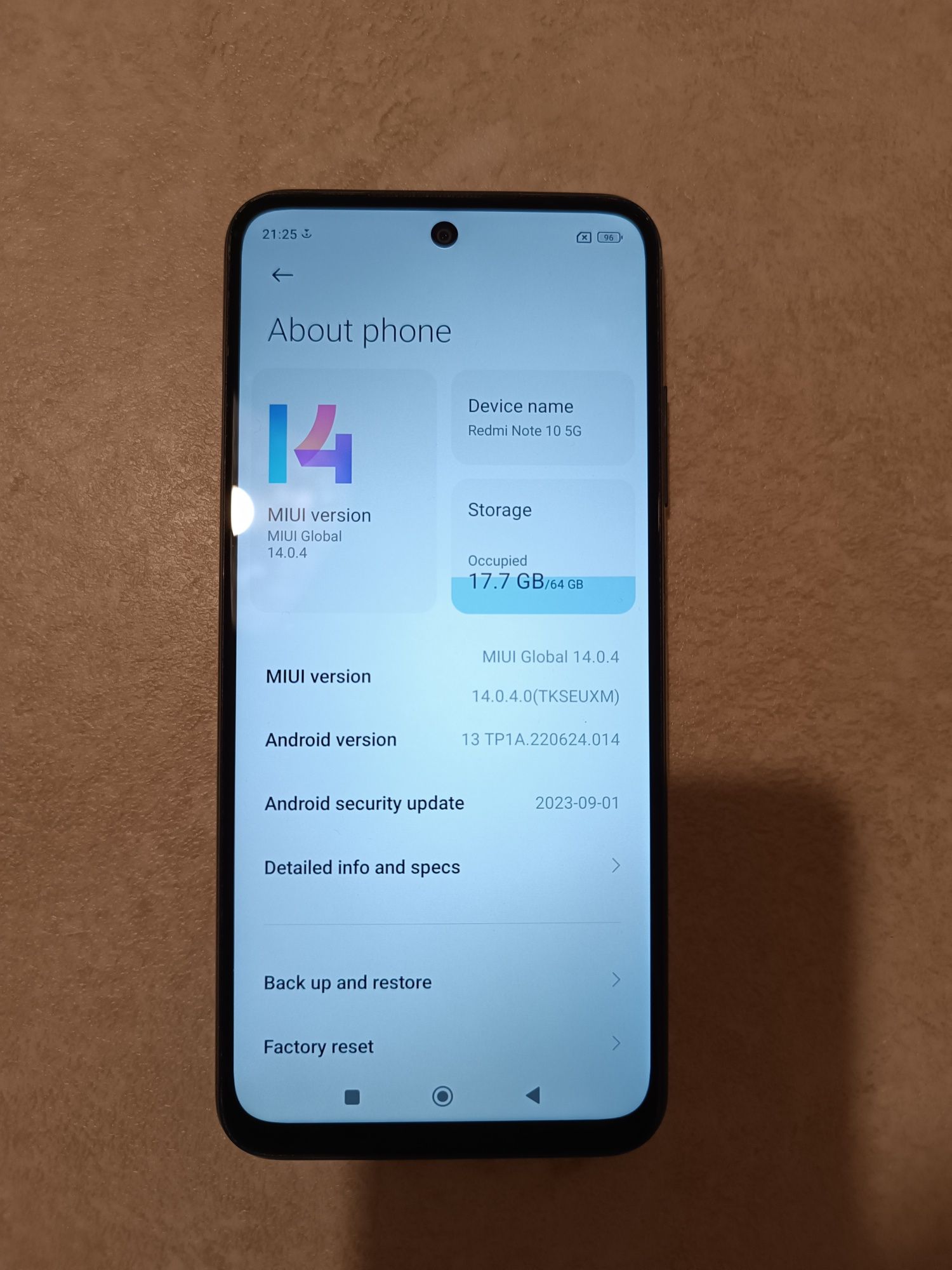 Xiaomi Redmi Note 10 5G
