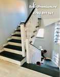 Scara lemn interior, trepte lemn, balustrada lemn, scari stejar