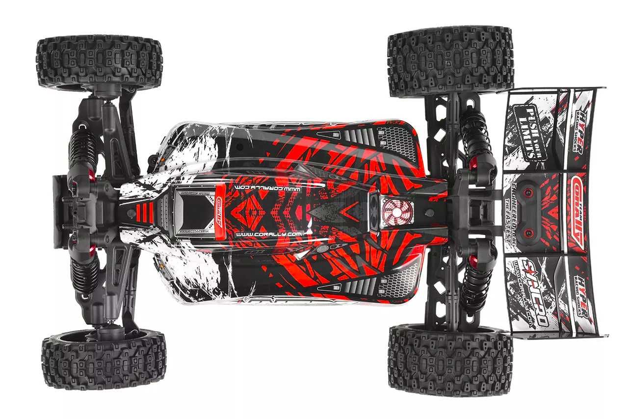 Team Corally – SYNCRO 2WD 1:8, brushless, 80км\ч, Червен