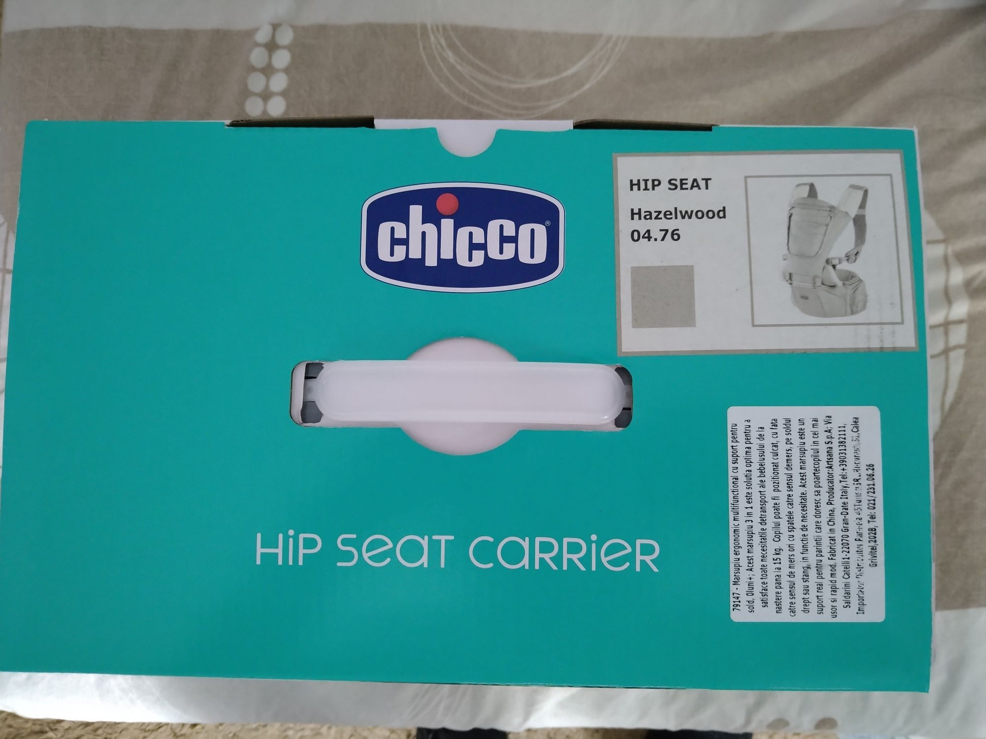 Marsupiu ergonomic Chicco Hip Seat Carrier NOU