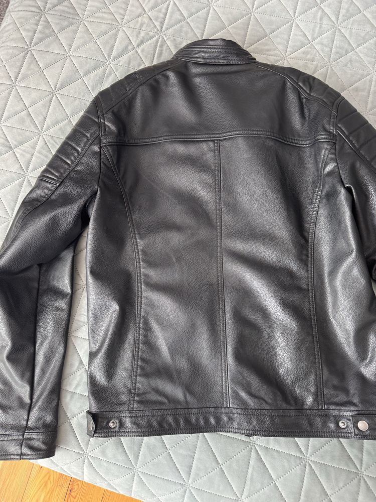 Мъжко кожено яке Jack & Jones