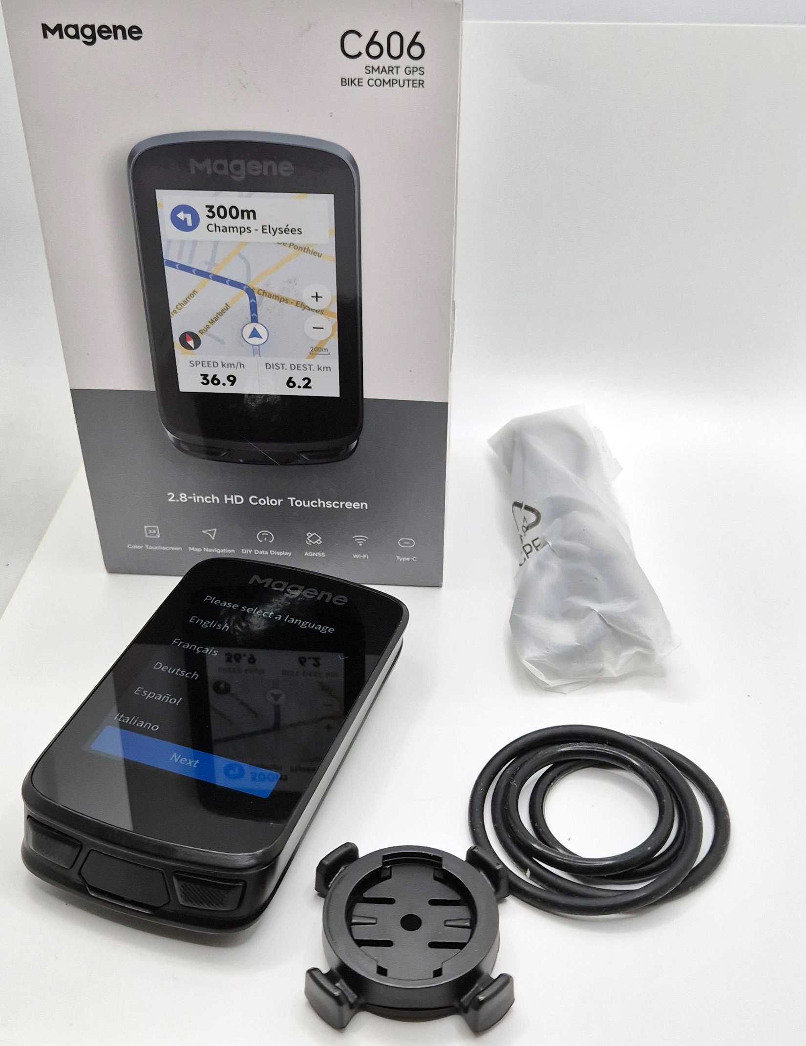 Велокомпютър Magene C606, GPS, сензорен екран 2.8", водоустойчив →