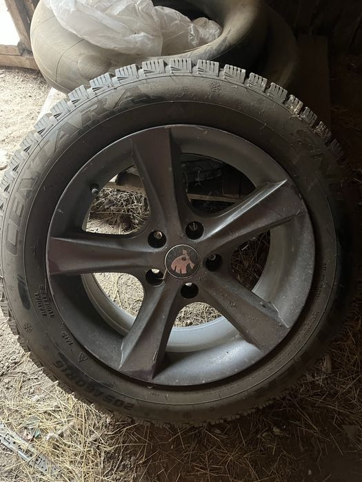 продам диски с зимней резиной