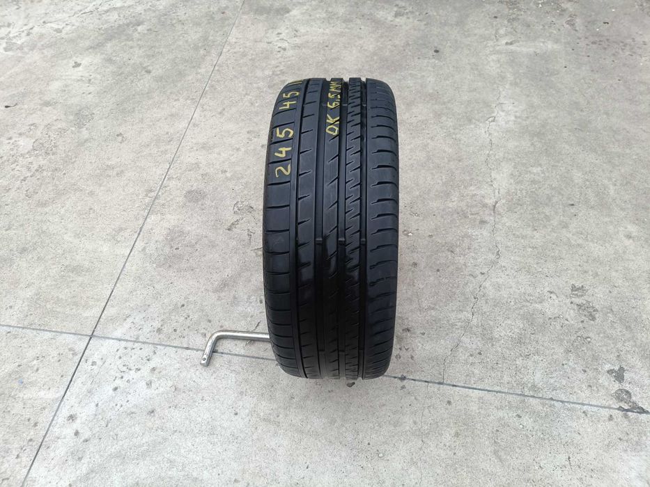 O anvelopa vara 245 45 18 continental sportcontact 3 profil de 6,5 mm