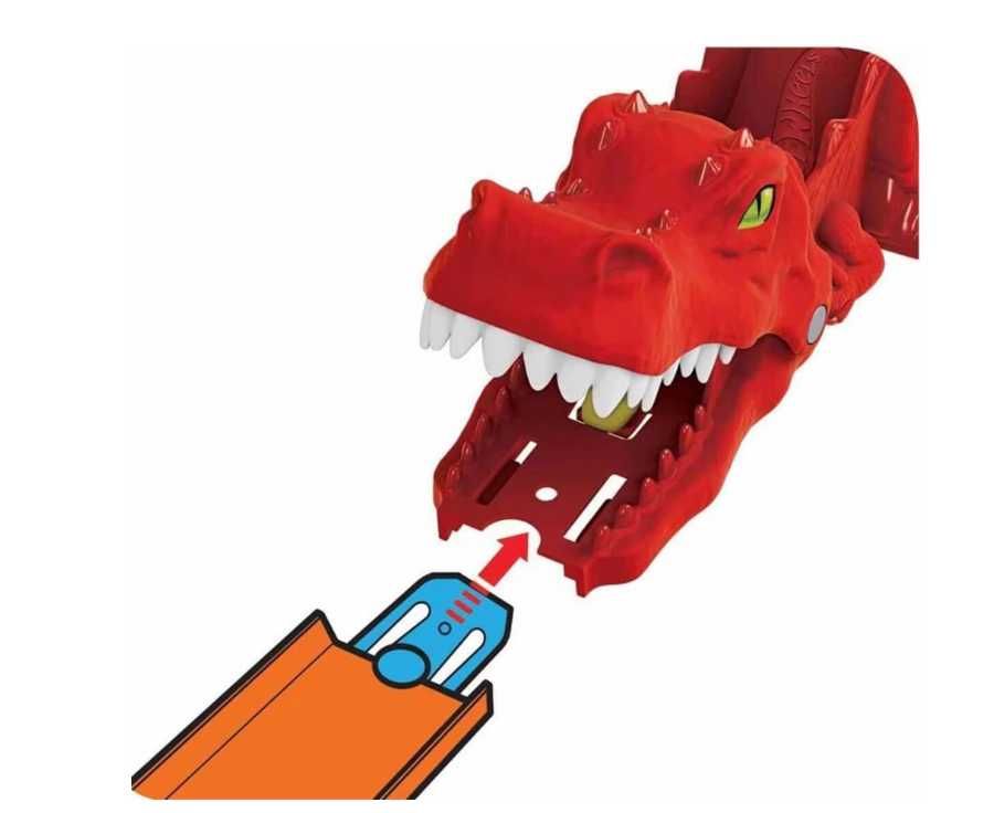 Set de joaca Hot Wheels City - Lansator Dino