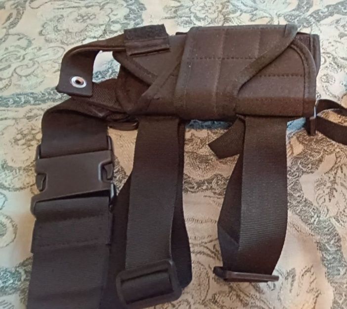 Toc pistol airsoft picior