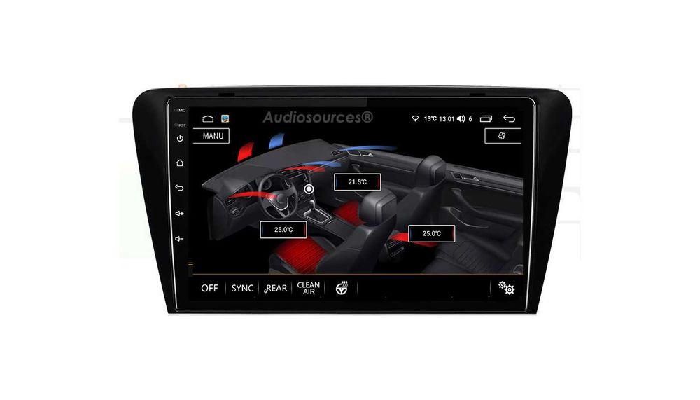 Navigatie Skoda Octavia3 android octacore 4+32 DSP SIM4G Meniuri MIB2