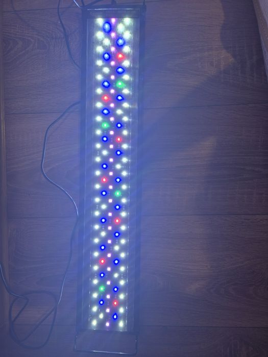 Lampa acvariu Hygger, 22W cu bracheti, 60 cm, folosita