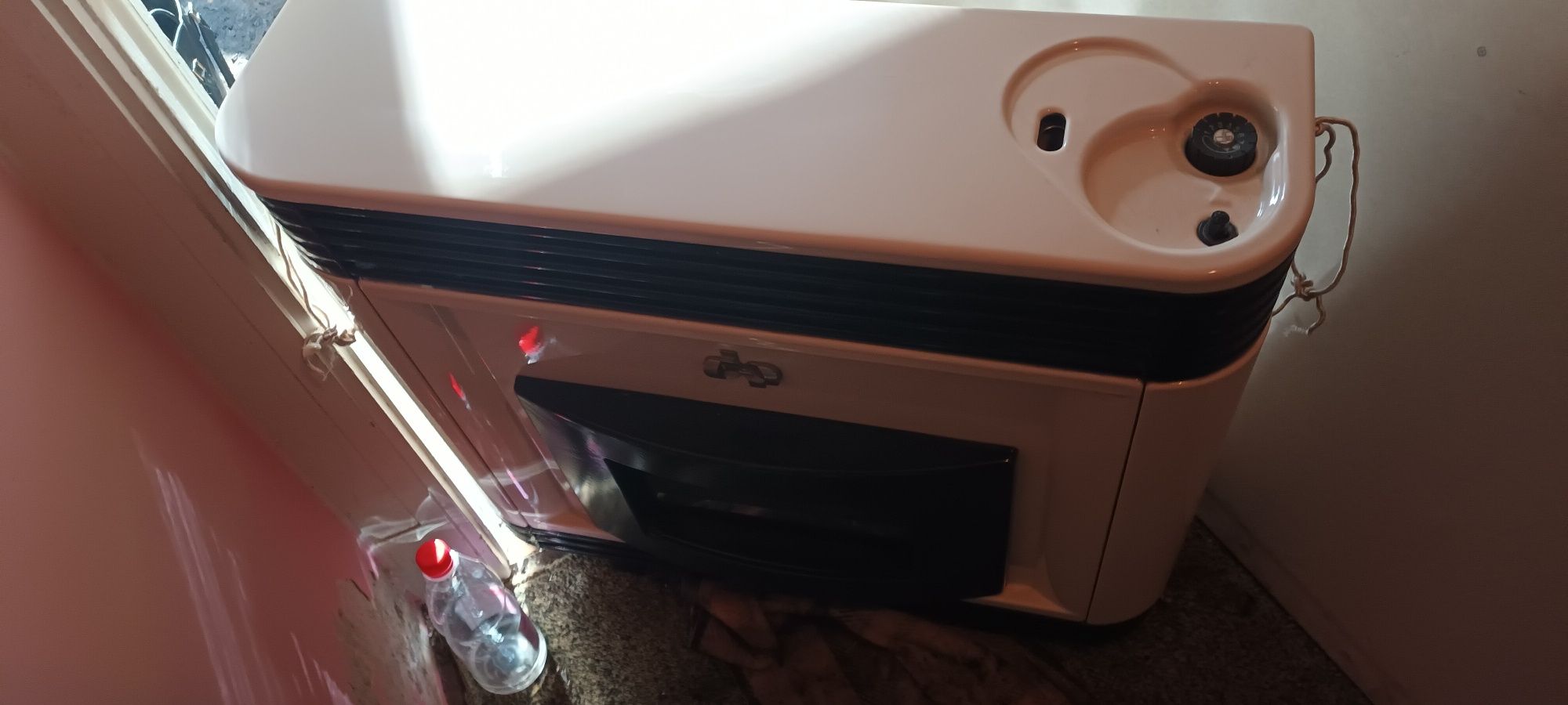 Convector Șimineu pe gaze Lampart LB 50 7 kw La Coș Horn.