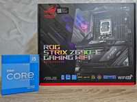 Intel Сore i5-12600K + ASUS ROG STRIX Z690-E GAMING WIFI