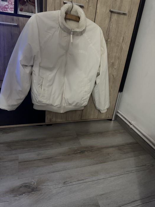 Geaca 2 parti Blana Alba