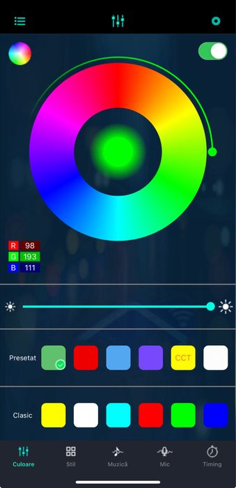 Lumina Ambientala PC/TV, USB, APP