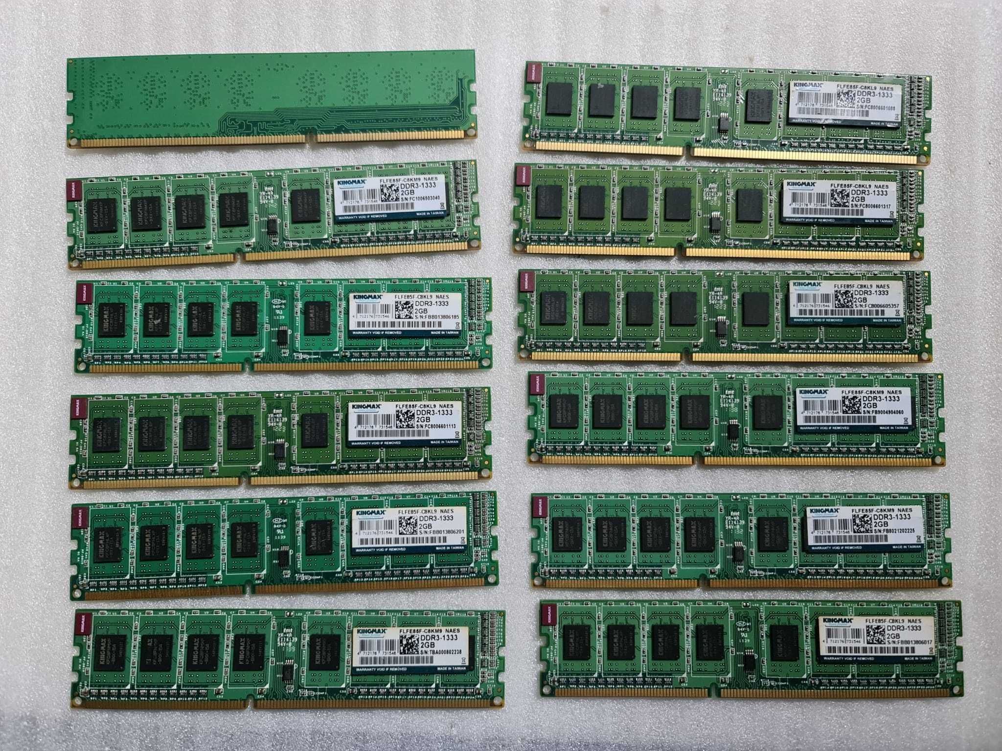 Memorie RAM desktop Kingmax FLFE85F-C8KM9 NAES DDR III 2GB, 1333MHz