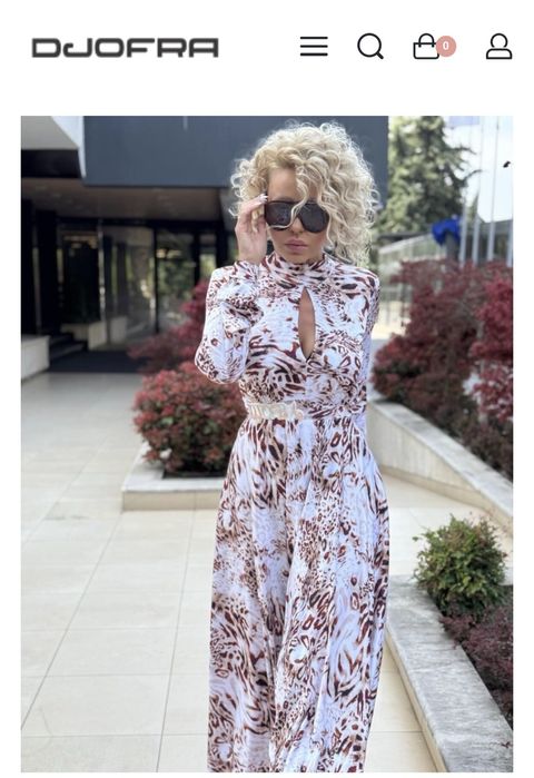 Нова рокля DJOFRA, подходяща за празниците