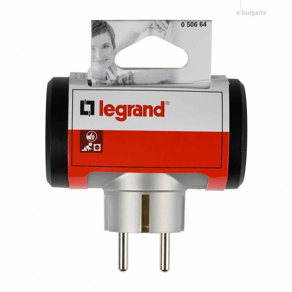 Тройник Legrand 16A