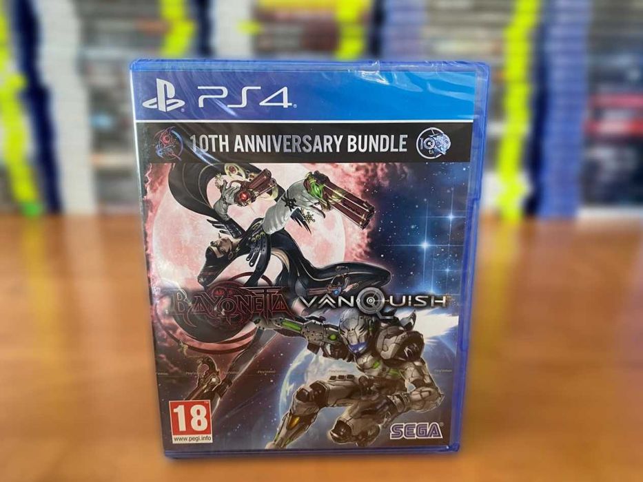 Новый диск Bayonetta & Vanquish 10th Anniversary Bundle PS4 Много Игр