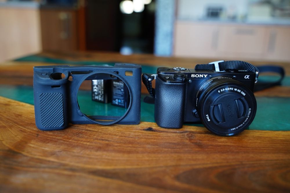 Sony a6100 с китов обектив