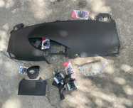 Toyota VERSO plansa bord kit airbag volan pasager genunchi - centuri