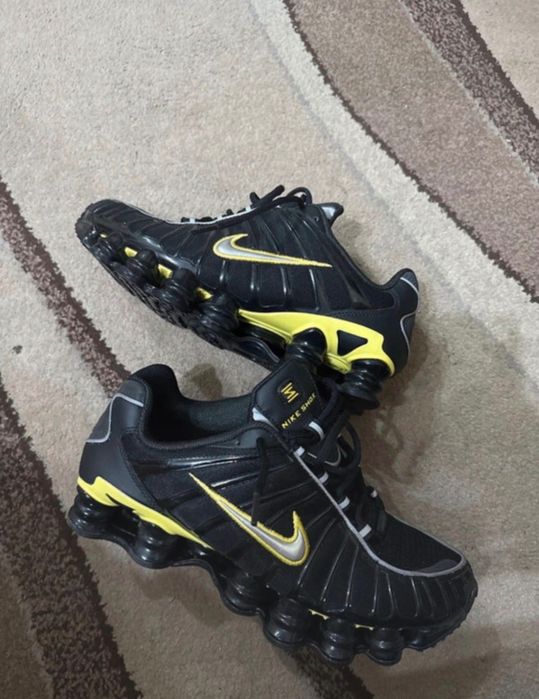 Nike Shox TL Black and Yellow
