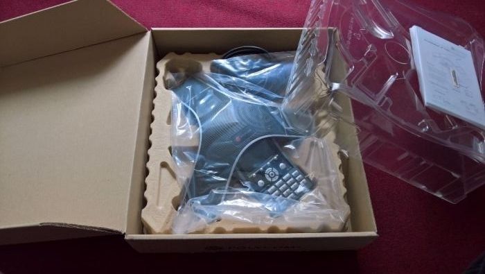 Sistem conferinta Polycom SoundStation IP 7000, absolut nou in cutie