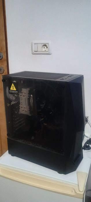 Gaming pc setup nou  i5-10400f +monitor Dell 27" Nou+periferice