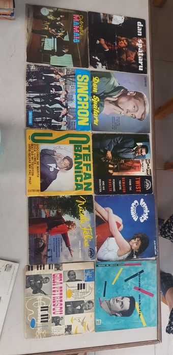 Viniluri vintage romanesti diverse