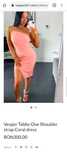 Rochie Asos 36 - 38 / S-M midi cărămiziu midi