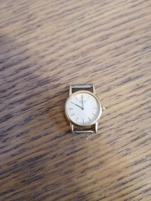 Ceas Seiko placat cu aur