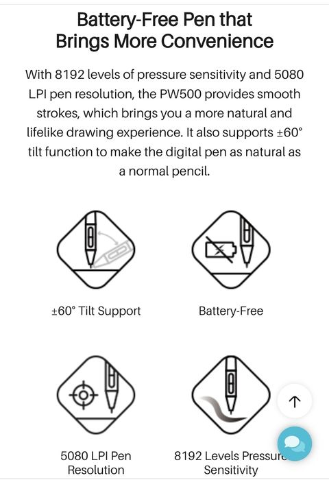 Huion Inspiroy creative pen tablet H1161