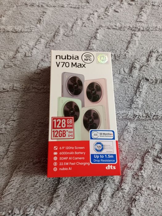 Телефон Nubia v70 max