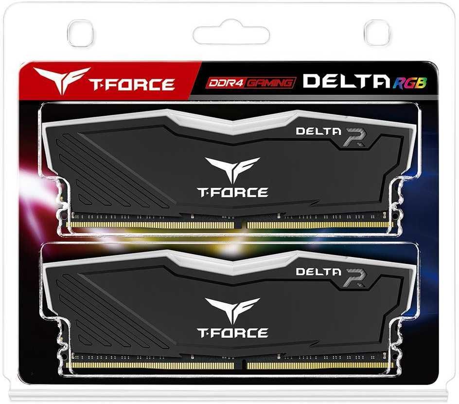 Оперативная память Team Group DELTA RGB DDR4 16GB Kit (2x8GB) 3200MHz