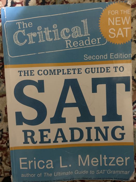 SAT reading book