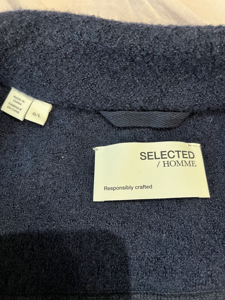 Jacheta/camasa Selected Homme 100% Lana