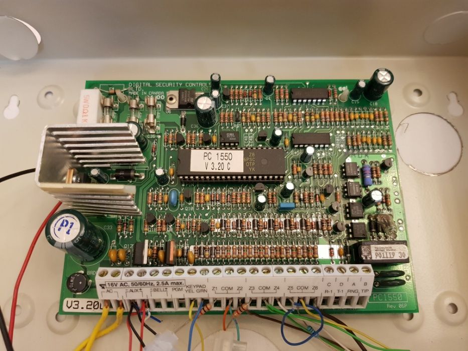 Kit alarma Teletec PC1500 / Made in Canada