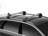 Bare transversale Thule WingBar Edge Silver
