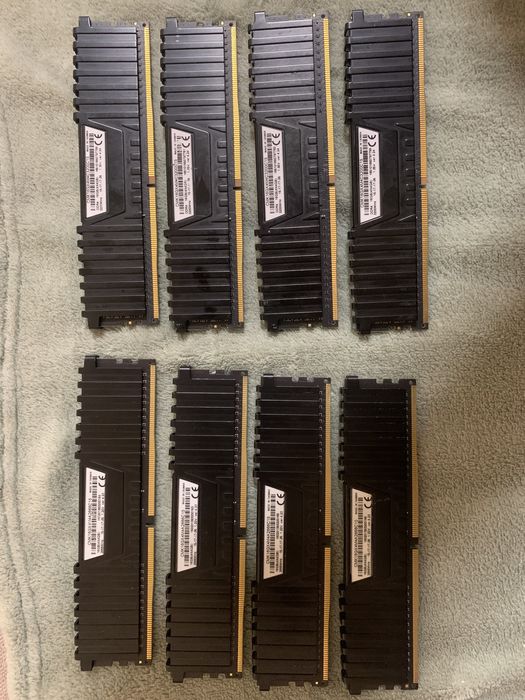 Memorie Corsair Vengeance LPX Black 16GB, DDR4, 2666MHz,3200MHz CL16
