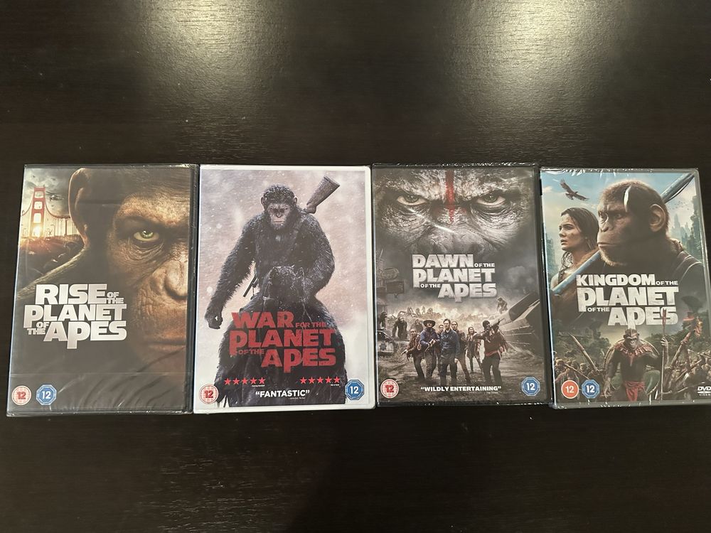 Filme DVD Planet of the Apes  1-4 Complete Collection (Originale )