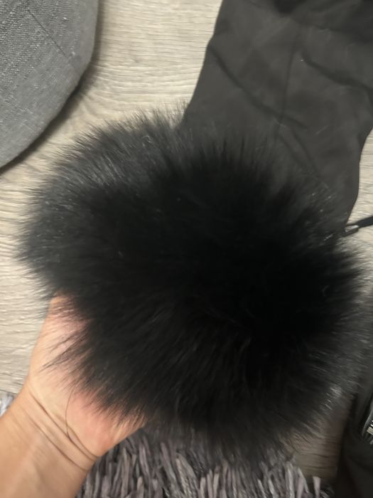 Палто ALPACA с лисица