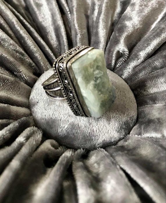 Inel Argint 925 cu Piatra Semipretioasa Kyanit/Kianit