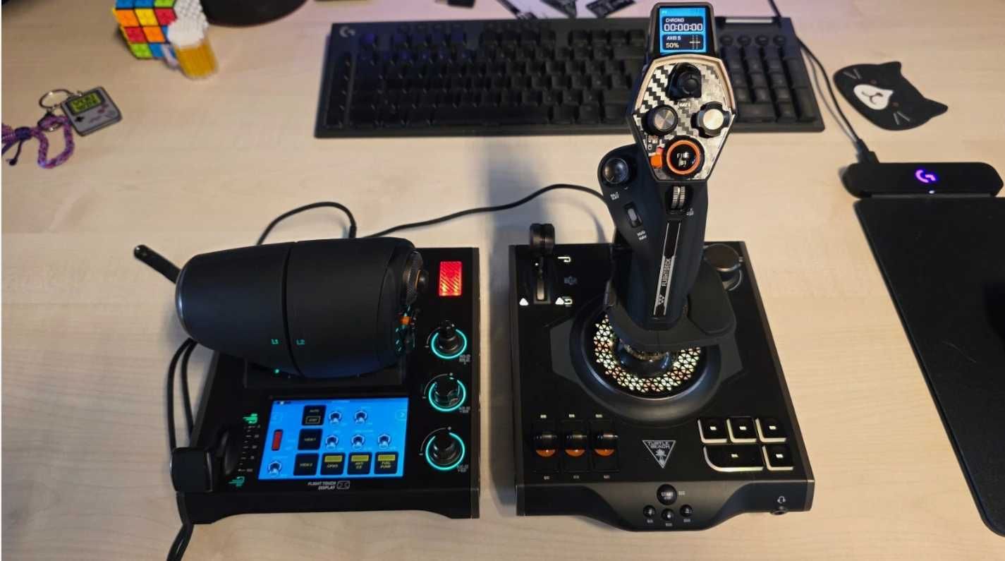 Turtle Beach Velocity One Flightdeck HOTAS Joystick & Throttle