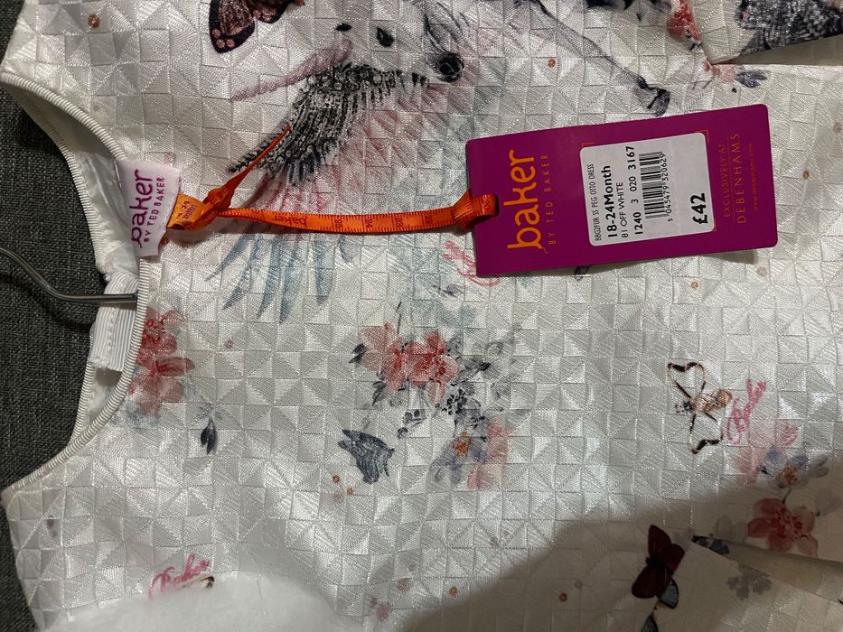 Зимна рокля подходяща за фотосесия 86-92