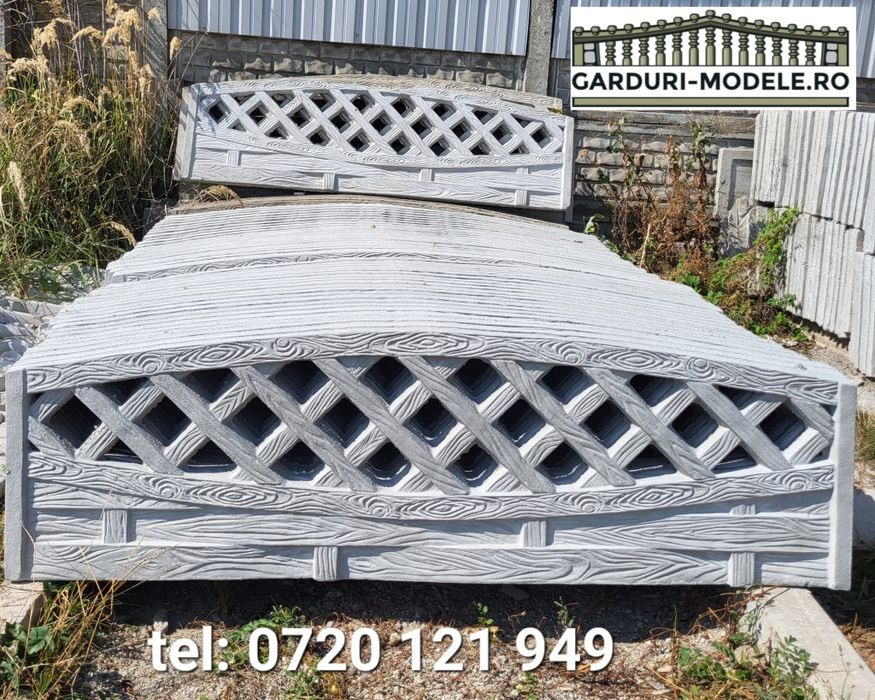 Garduri din placi beton