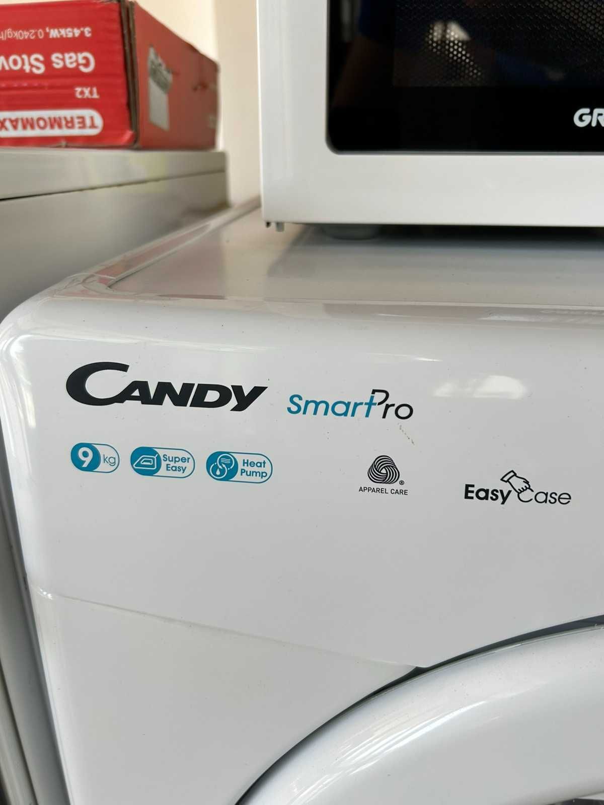 Сушилня Candy Smart Pro CSOE H8A2DE-S, Термопомпа, 9 кг