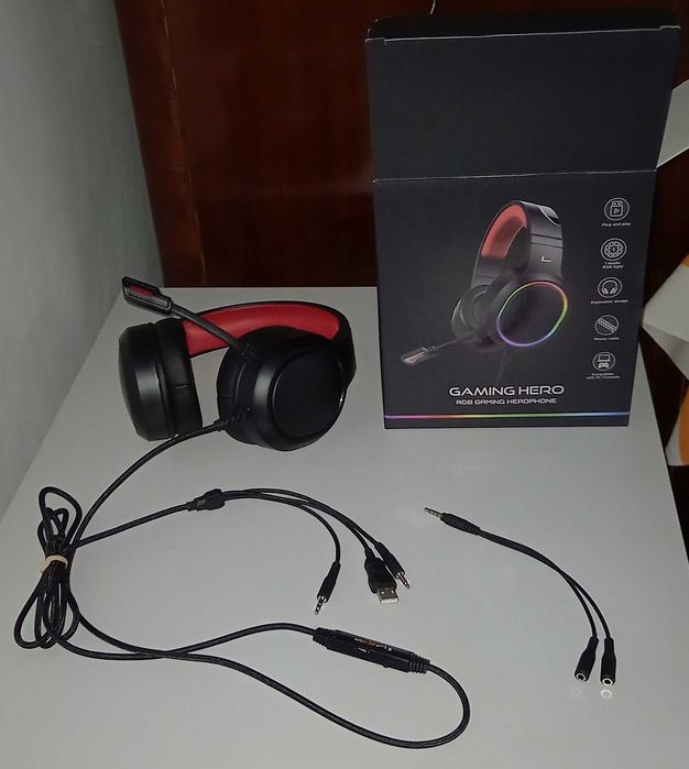 Casti Gaming RGB