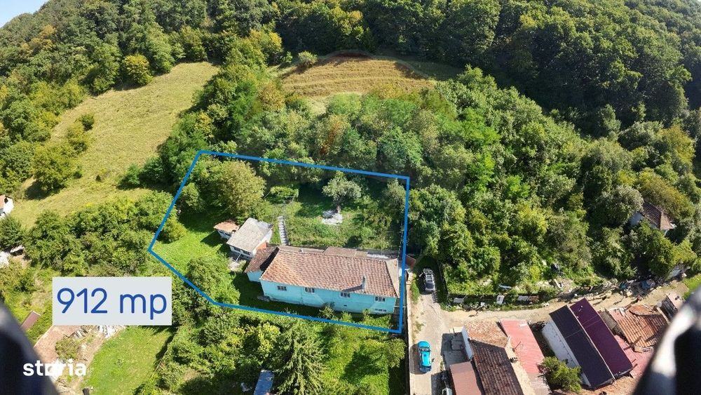 Casă în mijlocul naturii în Sighișoara, 912 mp teren