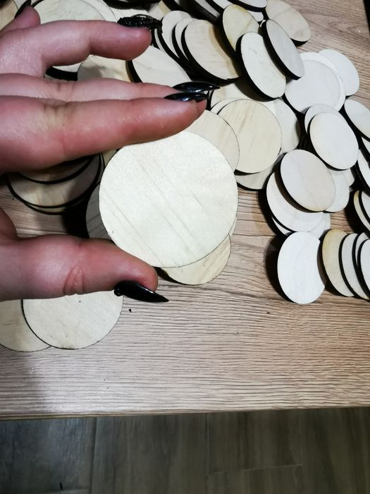 Заготовки за арт проекти кръгове дървени