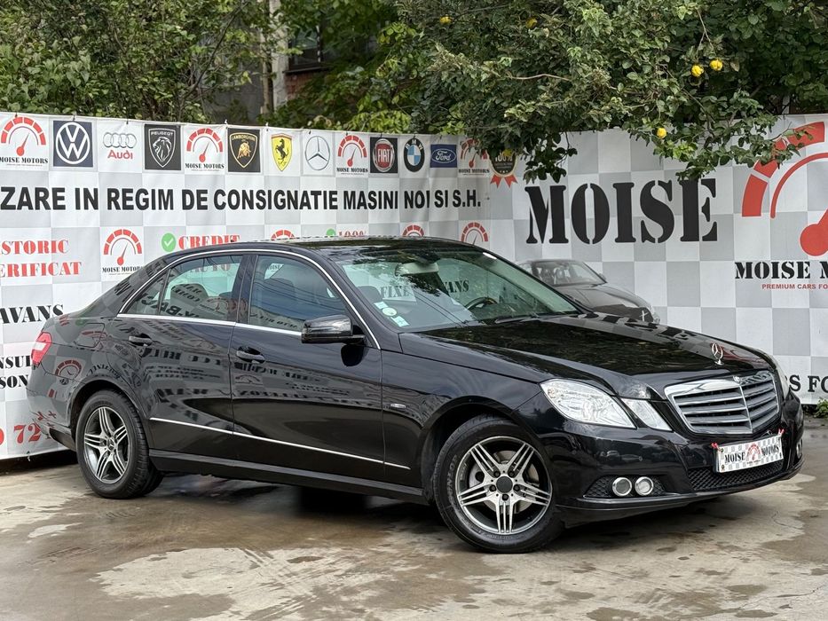 Mercedes-Benz E 220 CDI 170cp Automat RULAJ Certificat navi RATE•LIVRARE•GARANTIE